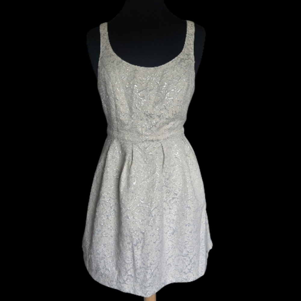 Abercrombie & Fitch Elegant Cream Mini Dress